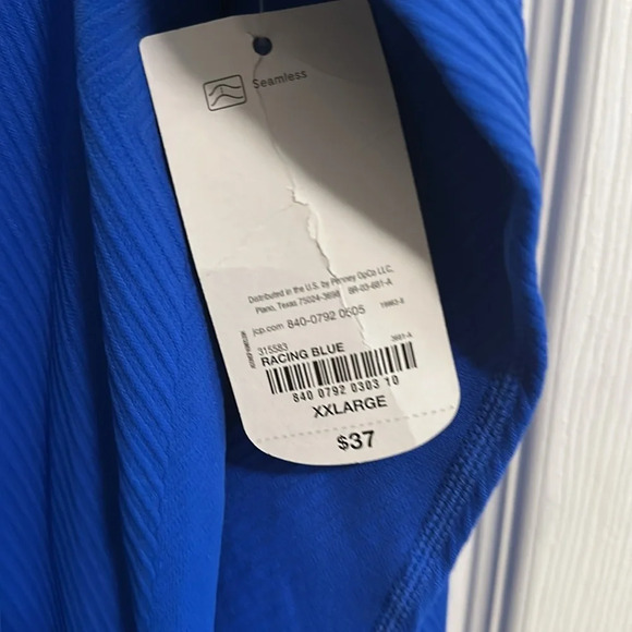 Xersion Longsleeve Athletic Top - Racing Blue XXLarge NWT - Picture 3 of 5